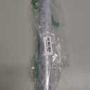 Haton Window Privacy Film Decorative Frosted Glass Window Film, Sun Blocking Stained Glass Clings, Static Cling Removable Stickers for Home Door Coverings, Lattice Pattern 17.5" x 78.7" (Clear)