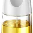 Oil Sprayer for Cooking- 200ml Glass Olive Oil Sprayer Mister, Olive Oil Spray Bottle, Kitchen Gadgets Accessories for Air Fryer, Canola Oil Spritzer, Widely Used for Salad Making, Baking, Frying,BBQ4