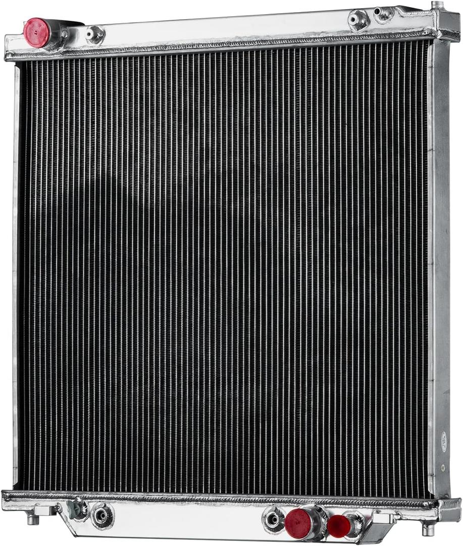Radiator Fits for 1999-2004 Ford F250 Powerstroke F350 Power Stroke F450 F550 Super Duty, 6.8L Radiators for 2000-2005 Ford Excursion XLS XLT 2002 2001 2003 7.3L Aluminum