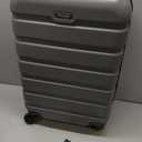 Wrangler 22" Hardside Spinner Carry-On Luggage, Charcoal