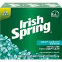 Irish Spring Deodorant Bar Soap, Clean Scrub, 3.75 oz bars, 3 ea (Pack of 2)
