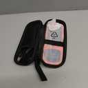 ZYKYCX 4 Gas Monitor Multi Gas Detector for O2, CO, H2S, Combustible Gas Tester, Rechargeable 4 Gas Leak Detector, Digital Gas Meter with Sound, Light & Vibration Alarm, Orange 