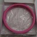 Arm Hoop - Mini Hula Hoop for Adults - Strengthen Arms and Shoulders - Weighted Hula Hoop for Fun Upper Body Exercise - Lightweight and Portable Fitness Equipment for Effective Workouts (Pink)