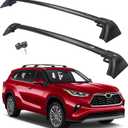 Heavy Duty Roof Rack Crossbar Fits for 2020-2026 Toyota Highlander XLE/XSE/Limited/Platinum/Hybrid, (Not Fit Highlander L/LE/LE HYBRID), Anti Theft Mechanism Lock Max 260 lbs for Snowboards