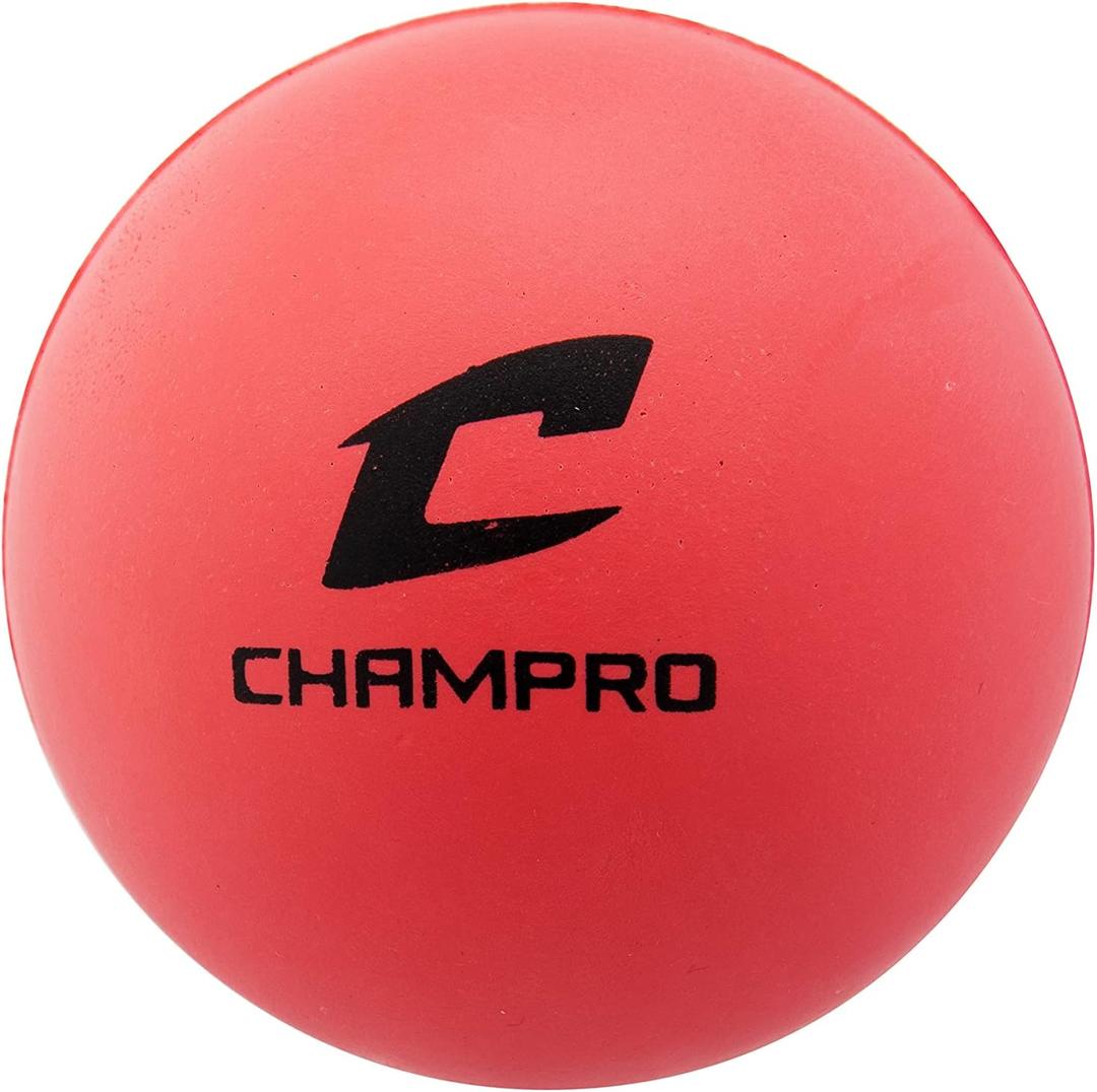 Champro Sports Foam Lacrosse Ball, Pink,12 Pack, One Size