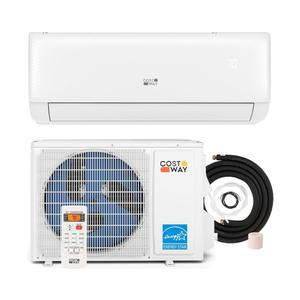 12,000 BTU Mini Split Air Conditioner, with Heat Pump, Energy Star, 21 SEER2 Inverter, 24H Timer, Auto Clean, Remote Control for Rooms up to 750 Sq.Ft, 208-230V (Airtural Series) Missing alot of items