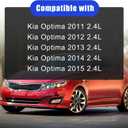 GXARTS Air Cleaner Intake Inlet Duct 28210-2T110 Compatible With Kia Optima 2011-2015 2.4L l4