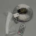 KNONEW 164FT 1000LED Rope Lights for Outside, Outdoor String Lights Waterproof 8 Modes Clear Tube Light for Indoor, Bedroom, Wedding, Garden, Patio, Christmas, Tree, Rv, Holiday Decoration(Cold White)