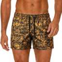 GINGTTO Mens Swim Trunks Swimwear Bathing Suits with Mesh Lining (XS)