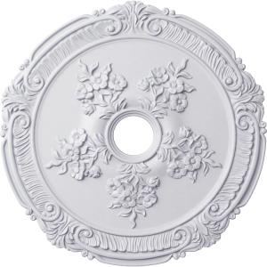 26"OD x 3 3/4"ID x 1 1/2"P Attica with Rose Ceiling Medallion (Fits Canopies up to 4 1/2")