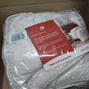 Bedsure Oversized King Comforter - Oversized King Duvet Insert for All Season, Ultra-Soft Down Alternative Comforter, Blanket for Bed, with 4 Tabs, Machine Washabl, Linen, 116x98 in