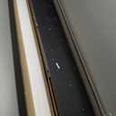 Sorbus Floating Shelves for Wall - 55 Inch Extra-Long Bathroom Shelves, Wall Decor for Bedroom, Kitchen, Living Room, Book Storage - Mounted Floating Shelf with Hidden Brackets (Black, 3 Pack)