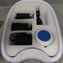 Ionic Foot Bath Detox Machine, Portable Foot Detox Machine for Home, Salon-Level Ionic Foot Spa Machine with Basin, 100 Basin Liners, Two Arrays