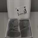 BAISEMAIN 2PCS Cordless Foot Massager for Neuropathy, Foot and Ankle Massager for Pain Relief, 3000mAh Rechargeable Ankle Heating Pad with Massage for Circulation, Black