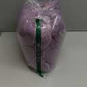 Mindful Modern Velvet Meditation Cushion | Luxe Zafu Yoga Floor Pillow Seat | Posture Support | Buckwheat Hull Filled | Large Round Cushion with Removable Washable Cover + Carry Handle (Dusty Violet)