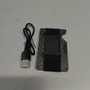 Stouchi Card Holder Wallet for Men, Find My AirTag Chip (iOS Only) Slim Credit Card Holder RFID, Cash Strap, Minimalist Trackable Wallet for Boyfriend Husband Christmas Anniversary Birthday Gifts (Black)