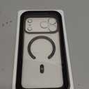 Miracase for iPhone 17 Pro Max Case 6.9" Full-Body Phone Case with Built-in Glass Screen Protector& Full Camera Protector, Camera Control [Magnetic with MagSafe] Drop Proof 17 ProMax Cover, Black