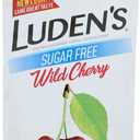 Luden's Throat Drops, Sugar Free, Wild Cherry 25 Each (6 Pack) (Packaging may vary)