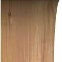 Ekena Millwork BRC04X10X10MRC00RWR 4"W x 10"D x 10"H Merced Rough Sawn Knee Brace, Western Red Cedar