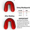 Venum Challenger Mouthguard - Red/Black (Adult)