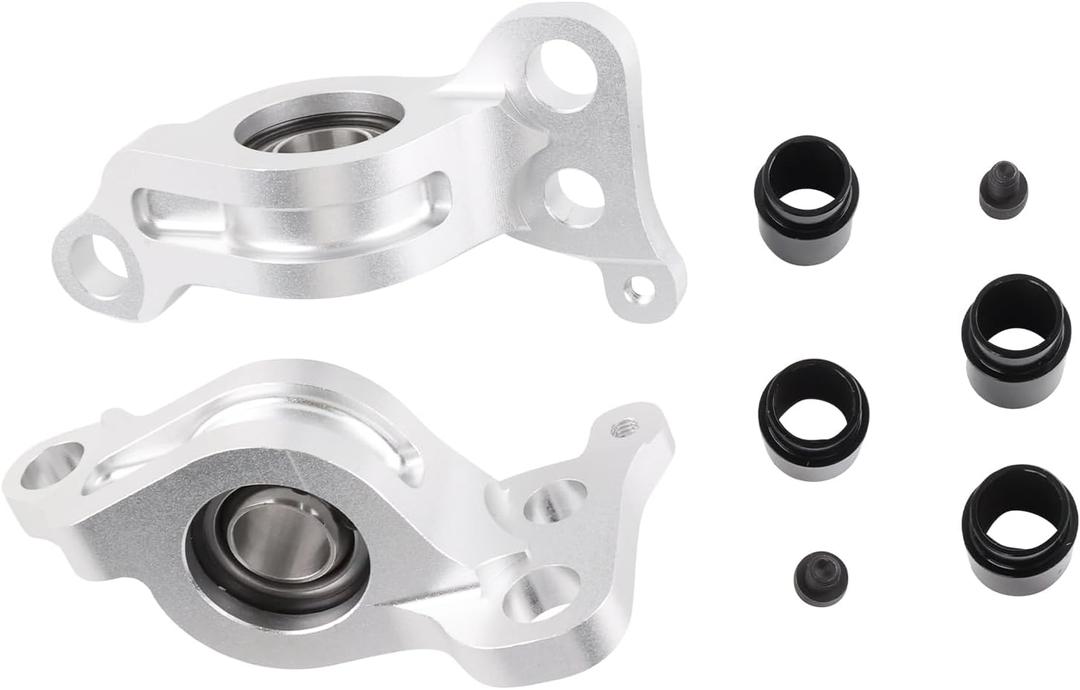 Racing Compliance Brackets Spherical Bearings Compatible with Clear Civic EG 92-95 Integra 94-01,Replace 542-05-M465