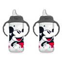 NUK Mickey Mouse Large Learner Cup 10oz 2pk  BPA Free, Spill Proof Sippy Cup