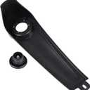 Gloss Black Stretched Panel Dash Oil Fuel Console with Gas Tank Cap Cover For Harley Touring FLHT FLHX 1986-2007