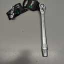 Wera 05004034001 8004 B Zyklop Metal Ratchet with Switch Lever, 3/8" Drive