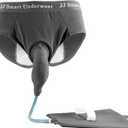 Incontinence Underwear for Men - Urine Bags for Men, Washable Mens Incontinence Briefs, Reusable Incontinence Protective Underwear, 2XL (2X-Large, Grey)