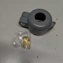 Prime-Line S 4180 Door Knob Lock-Out Device  Prevents Turning of Door Knob and Access to Keyhole, Can be Used for Home Rentals, Evictions, Job Sites & More  Keyed Alike, Diecast, Gray (Single Pack)