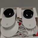 YI Pro 2K Home Security Camera, 2.4Ghz Wired Indoor Camera with Person, Vehicle, Animal Smart Detection, Phone App, Compatible with Alexa and Google Assistant 2Packs