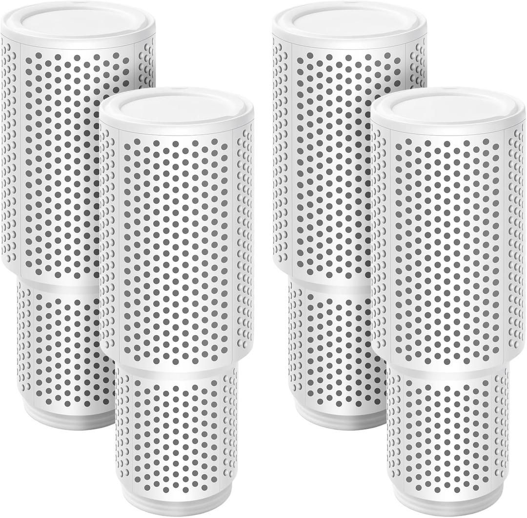 4-Pack Humidifier Demineralization Cartridge Compatible with Dreo Humidifiers HM306,HM311/311S,HM524/524S,HM409S,Prevents Hard Water Build-Up | Filters Mineral Deposits | Eliminate White Dust