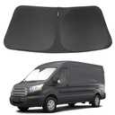 Windshield Sun Shade Custom Fit Ford Transit 2015-2024 2025 2026 Accessories Foldable Sunshade Front Window Shade Protector Keep Your Car Cool