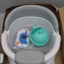 Baby Bath Seat for Babies 6 Months & Up, Toddler Bath Seats for Babies Sitting Up, Non-Slip Infant Bath Tub Chair with Suction Cups & Soft Cushion for Shower, Compact Toddler Bathtub Seat, Grey