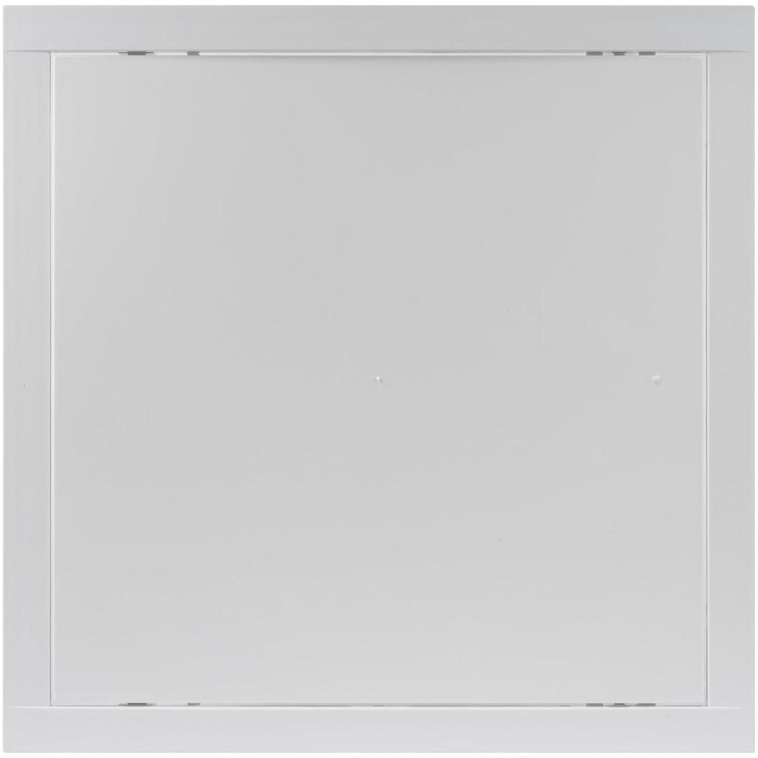 Repa Market 12 x 12 Inch Wall Access Panel for Drywall  White ABS Plastic Wall Hole Cover Plate/Plumbing Access Panel for Drywall & Ceiling/Cover Plates with Latch  Durable Service Hatch