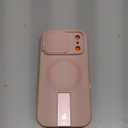 SURITCH for iPhone 17 Pro Case with Camera Control Cover, Camera Cover and Adjustable Kickstand, Compatible with MagSafe, Shockproof Bumper Protective Cases 6.3 Inch, Pink