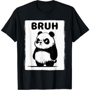 Cool Bruh Panda Men Women Kids Teens Funny Panda T-Shirt (Small)