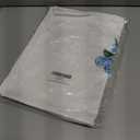 Light Blue Hydrangea Floral Kitchen Towels, Blue Hydrangea Decor, Summer Hydrangea Bow Flower Dish Hand Tea Towels, Preppy Bouquet Decorative Towel for Bathroom Kitchen Decor, 16x24 Inch