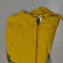 Amazon Essentials Men's Full-Zip Fleece Hoodie Sweatshirt (Yellow, M)