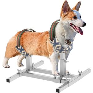 Dog Breeding Stand, Pet Fixed Bracket with Adjustable Length and Height, Shoulder Height 5.9-13.8in, Miniature Dog Breeding and Bathing Supplies