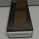 MaxGear Business Card Holder for Desk, Large Plastic Business Card Organizer Box, Credit Cards Holder File Box Storage, Capacity: 800 Cards (3.5 x 2.2), A-Z Tabs, Metal Structure, Black