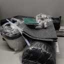 X-Vcak Upgraded Portable Sauna for HomeRelaxation, Steam Sauna for Home with Steamer, Remote Control, Folding Chair, 9 Levels (black)