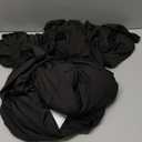 Albassa 2 Pack Cocktail Table Covers 32"x43" Spandex Stretch Highboy Top Tablecloth Fitted Round Table Cloths for Bar Wedding Cocktail Party Banquet Tables (2, Black, 32"x 43")