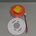 Kidde Hardwired Smoke Detector, 10-Year Battery Backup, Interconnectable, LED Warning Light Indicators