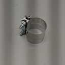 EVIL ENERGY 3.0'' Exhaust Clamp, Lap Joint Band Clamp Stainless Steel for Pipes, Mufflers, Catalytic Converters (1PC, 3.0 inch)