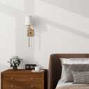 Grasscloth Textured Wallpaper White Gray Linen Thick 24" X 394" Fabric Contact Paper Grassweave Removable Modern Self Adhesive Wallpaper for Walls Cabinets Bedroom Liners Fireplace