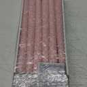 Hyoola Tall Taper Candles - 12 Inch Light Pink Unscented Dripless Taper Candles - 10 Hour Burn Time - 12 Pack