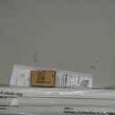 LazBlinds Cordless White 1" Room Darkening Vinyl Mini Blinds, 38" W X 64" H Horizontal Window Blinds for Home, Cordless Shades for Indoor Windows
