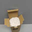 Kevin Textile Set of 2 Decorative Pillow Cover Solid Striped Corduroy Plush Velvet Boho Cushion Cover for Couch 50cm 20 x 20 Inch Cream