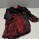 Halloween Costumes for Girls Vampire Costume Toddler Gothic Victorian Royal Dress Up Themed Party Role Play Cosplay (Medium(8-10 yrs), Black)